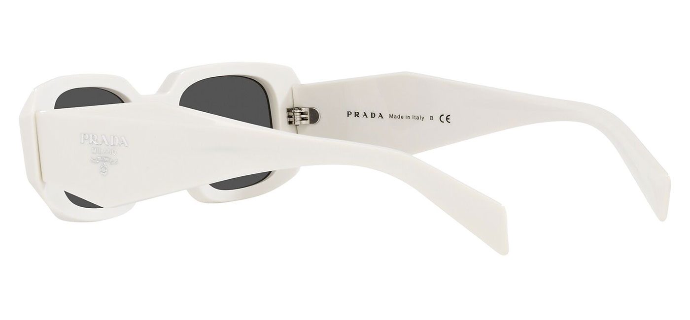 Prada Pr Ws Sunglasses Talc Dark Grey Tortoise Black