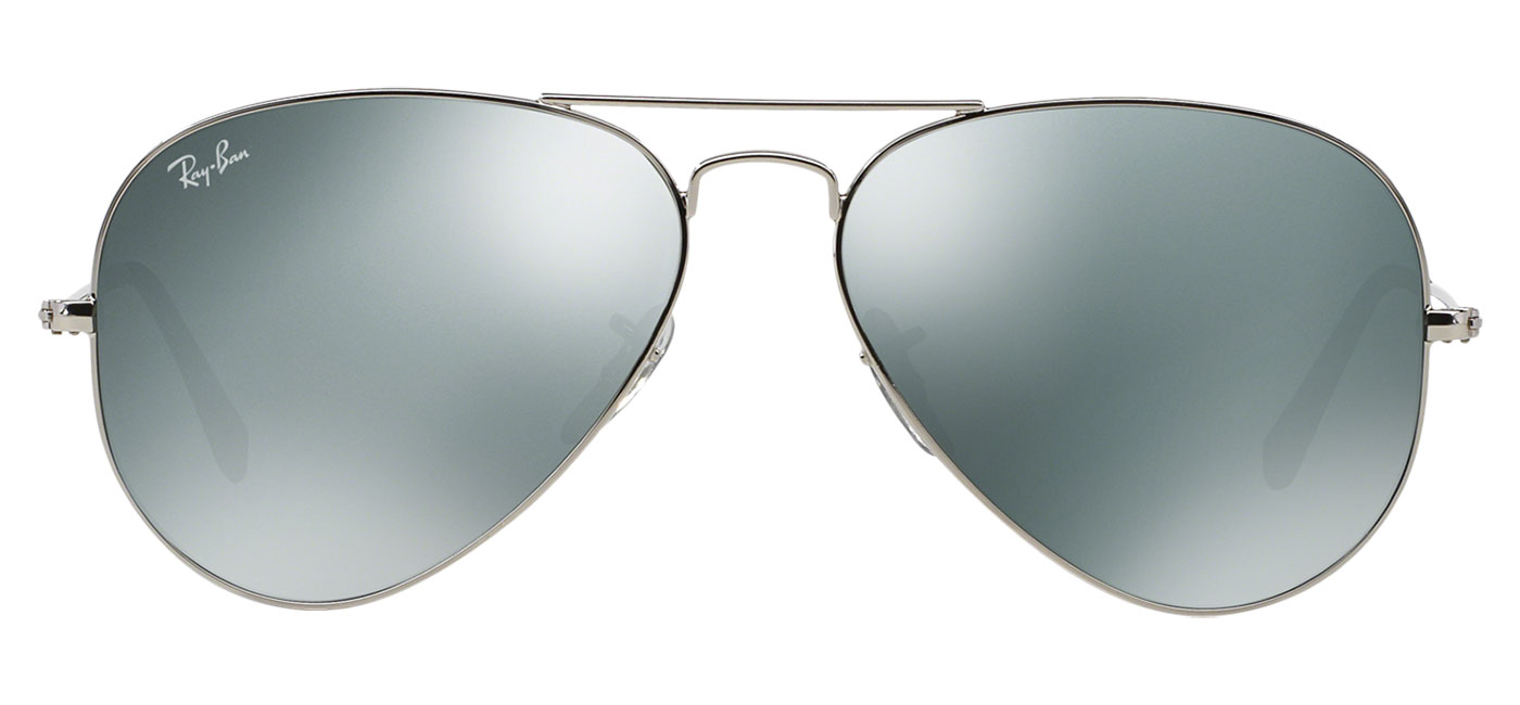 Ray Ban Rb3025 Aviator Sunglasses Silver Silver Mirror Tortoiseblack 7800