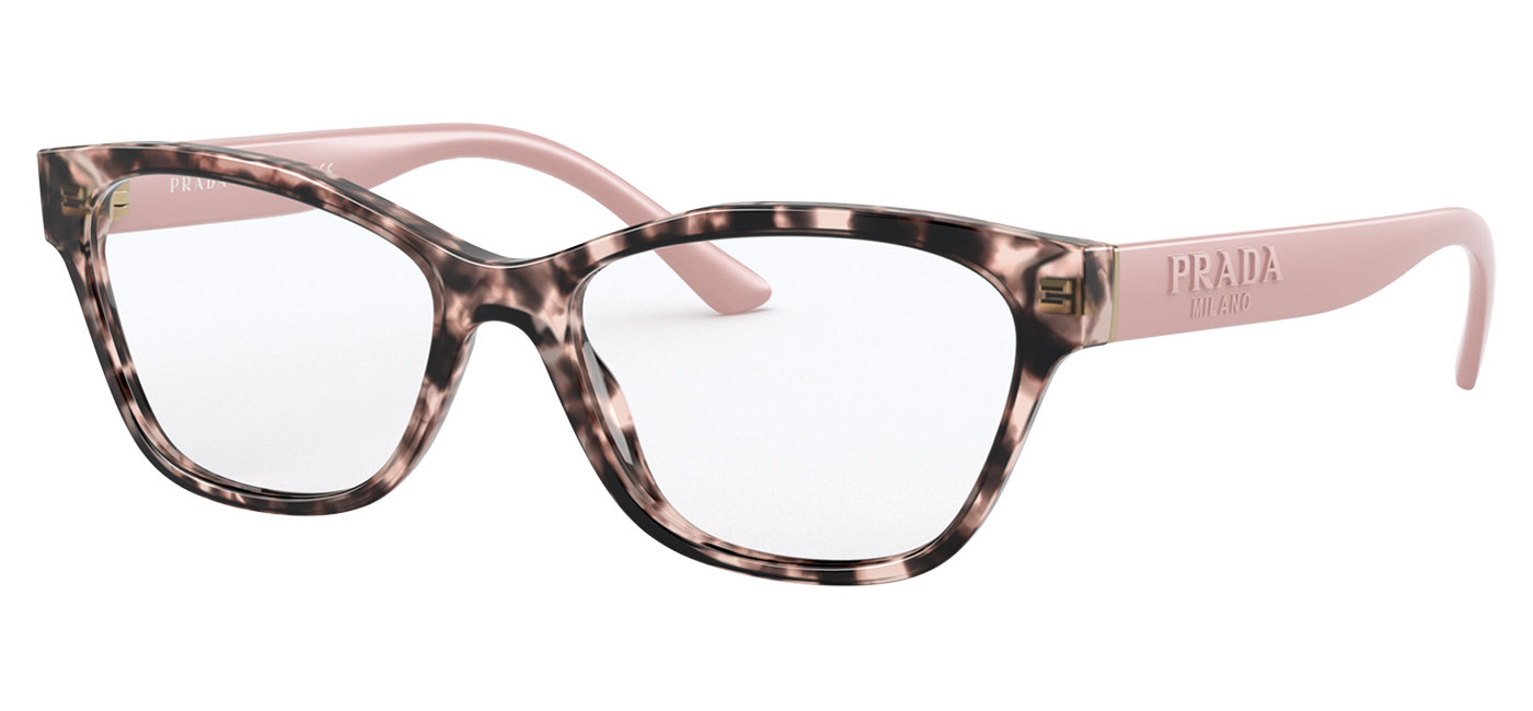 Prada PR03WV Glasses - Pink - Tortoise+Black