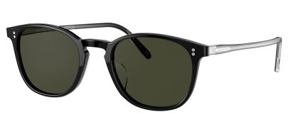 Oliver Peoples OV5397SU Finley Vintage Prescription Sunglasses - Black / G15 Polarised