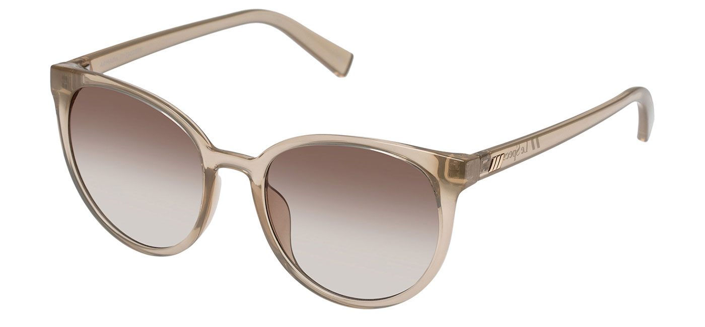 Le Specs Armada Prescription Sunglasses Clear Quartz Brown