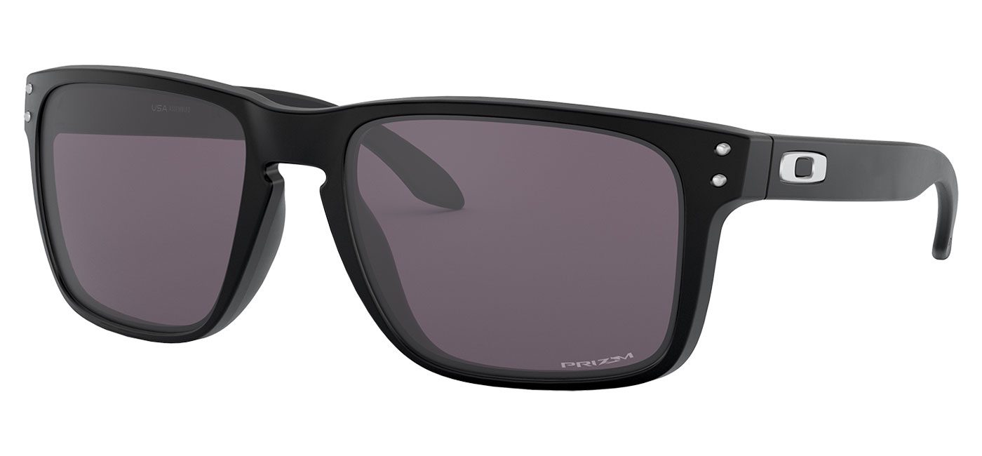 Oakley Holbrook XL Sunglasses - Matte Black / Prizm Grey - Tortoise+Black