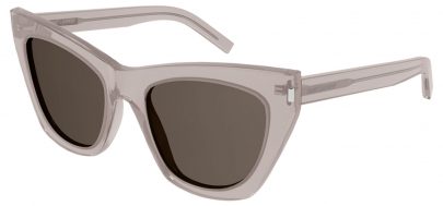 Saint Laurent SL 214 KATE Prescription Sunglasses - Nude / Brown