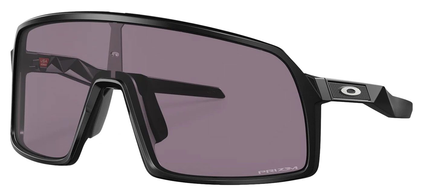Oakley Sutro S Sunglasses - Matte Black / Prizm Grey - Tortoise+Black
