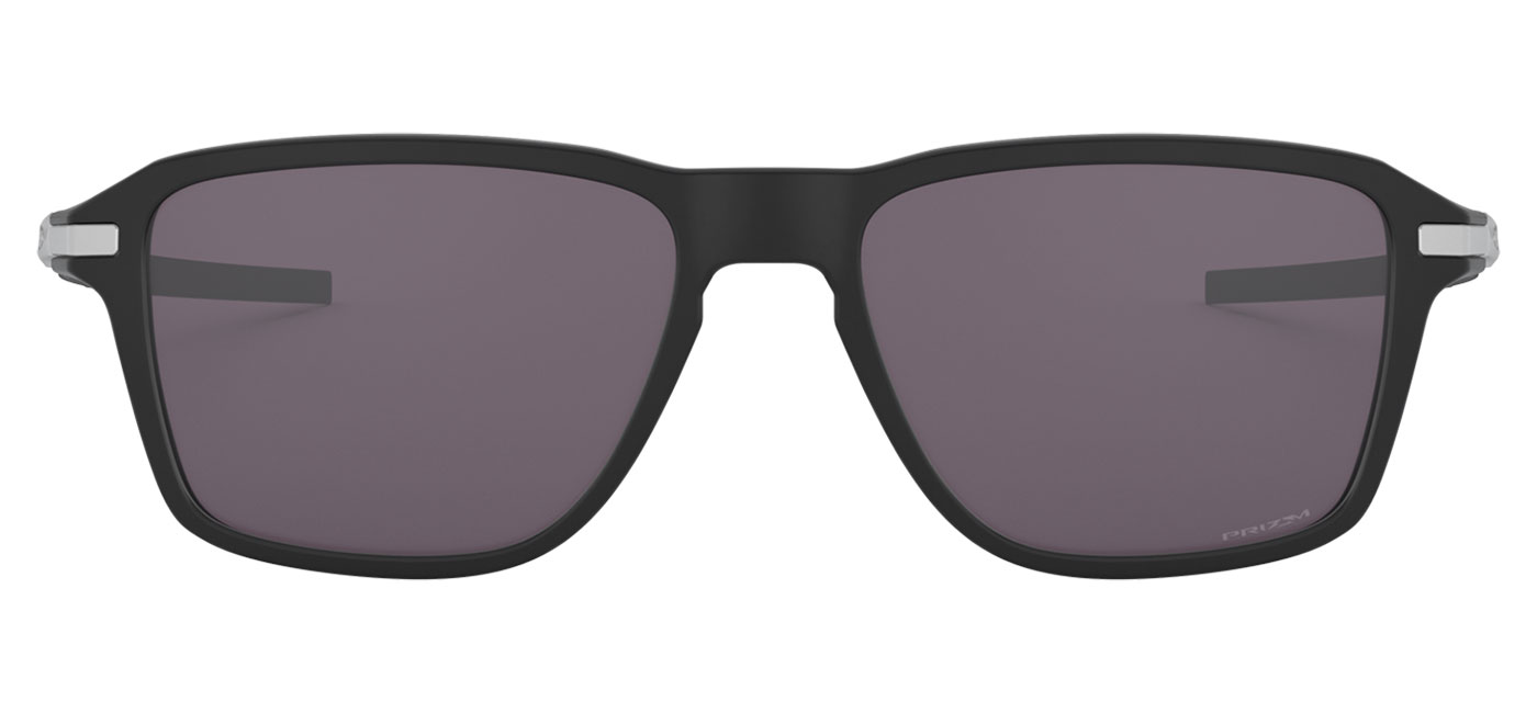 Oakley Wheel House Sunglasses - Satin Black / Prizm Grey - Tortoise+Black
