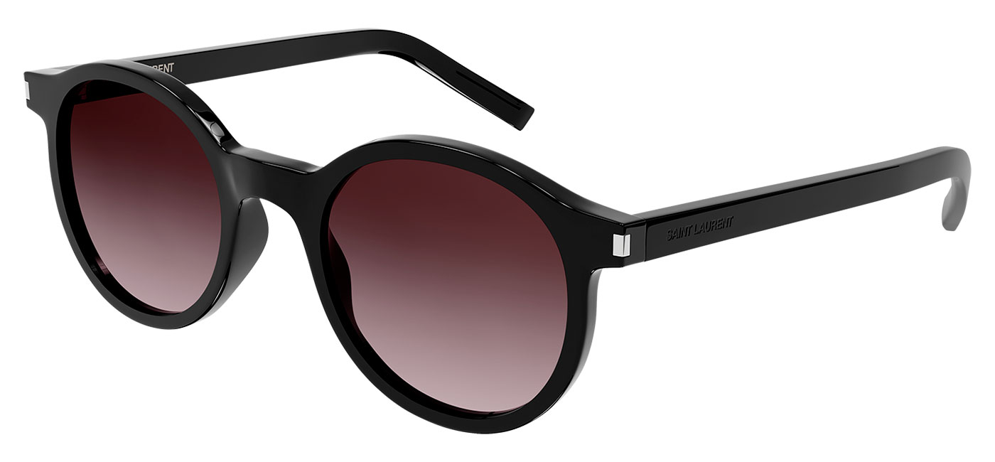 Saint Laurent SL 521 Prescription Sunglasses - Black / Violet Gradient ...
