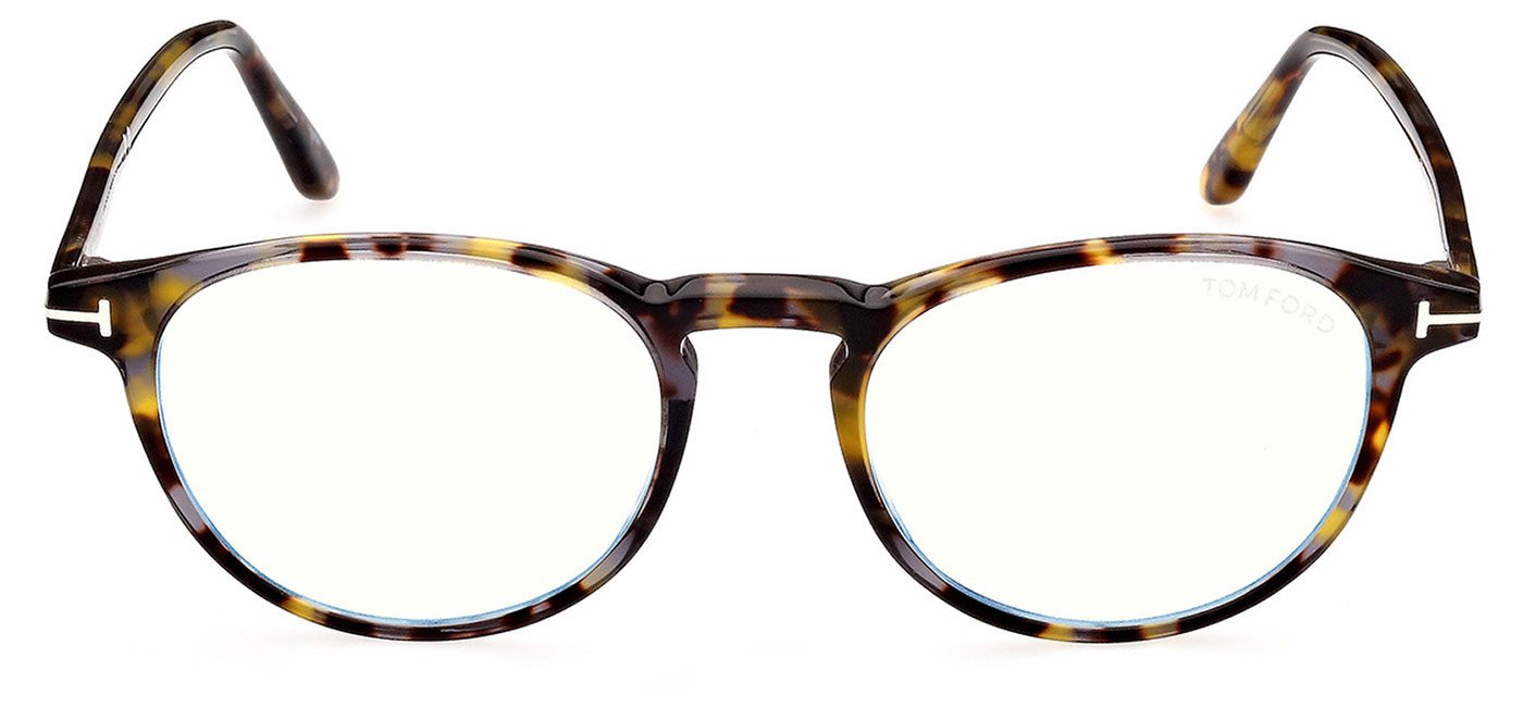 Tom Ford FT5803-B Glasses - Coloured Havana - Tortoise+Black