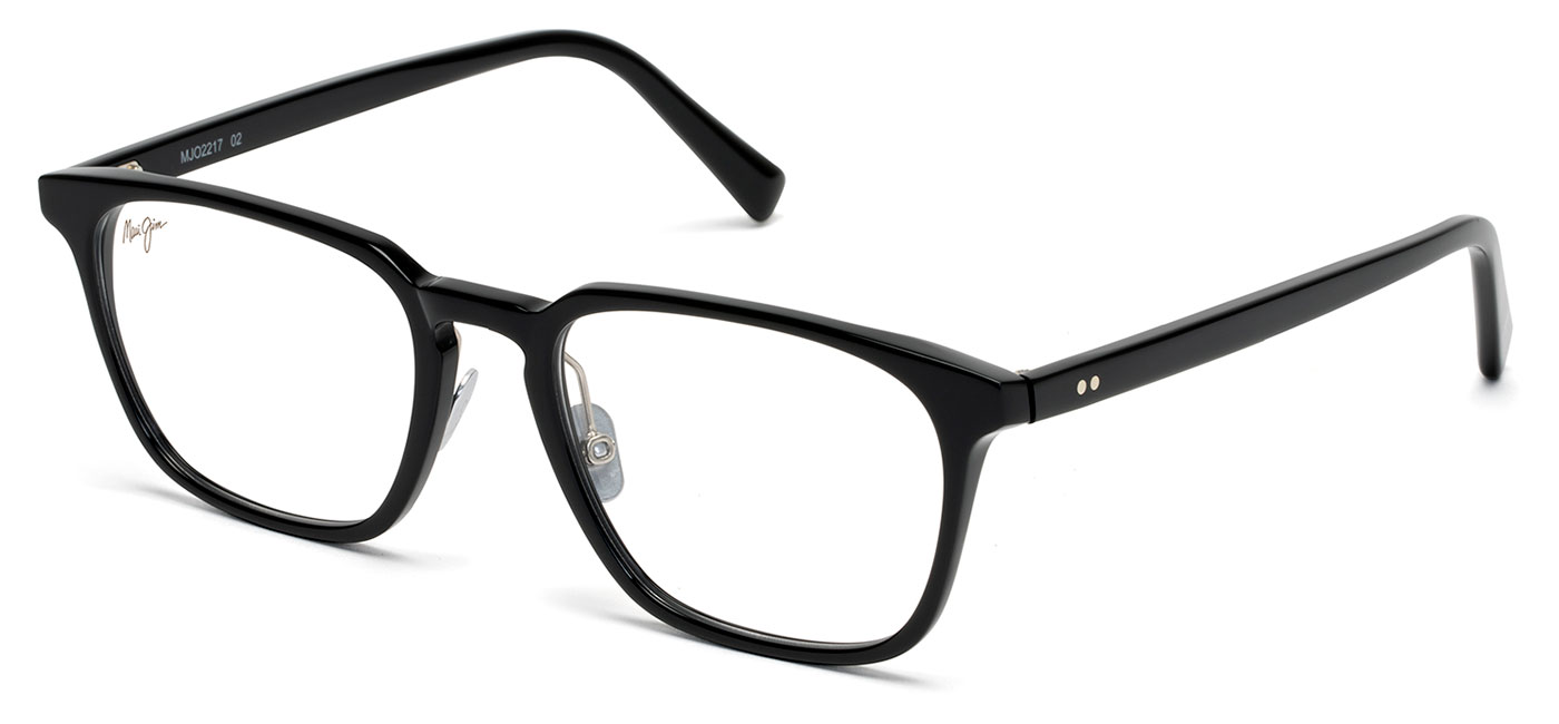 Maui Jim MJO2217 Glasses - Black Gloss - Tortoise+Black