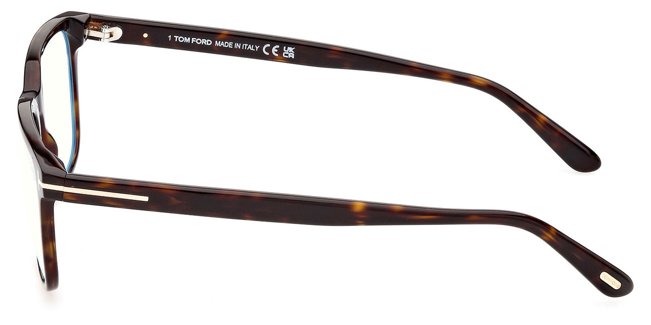 Tom Ford FT5818-B Glasses - Dark Havana - Tortoise+Black