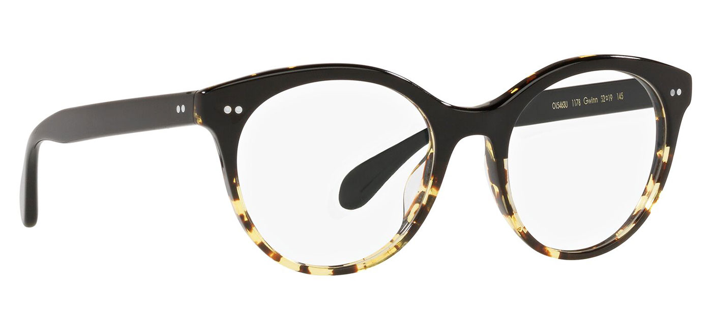 Oliver Peoples OV5463U Gwinn Glasses - Black and DTBK Gradient -  Tortoise+Black