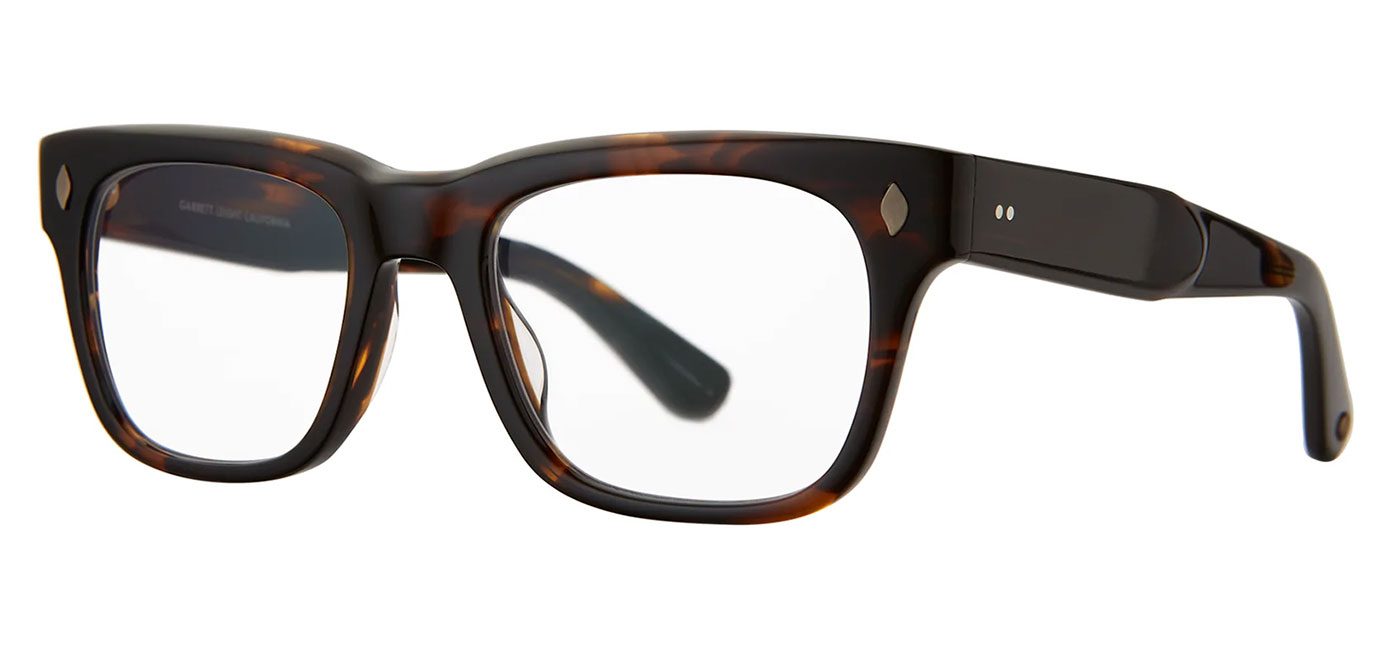 Garrett Leight Troubadour Glasses Coffee Tortoise Tortoiseblack 4917