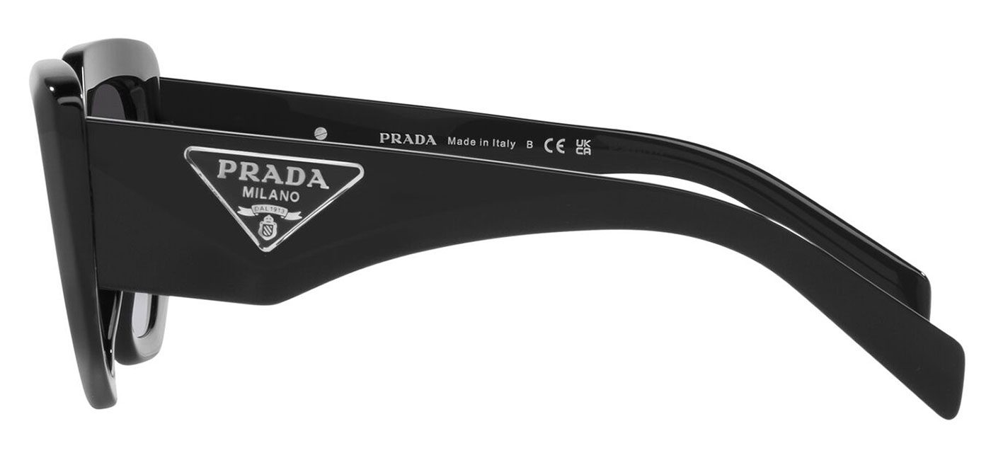 Prada Pr14zs Sunglasses Black Grey Gradient Tortoiseblack