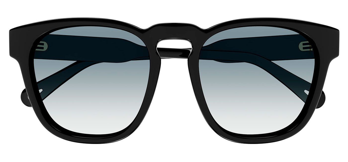 Chloe CH0160S Sunglasses - Black / Blue Gradient - Tortoise+Black