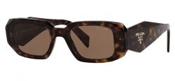 Prada PR17WS Sunglasses - Black / Dark Grey - Tortoise+Black