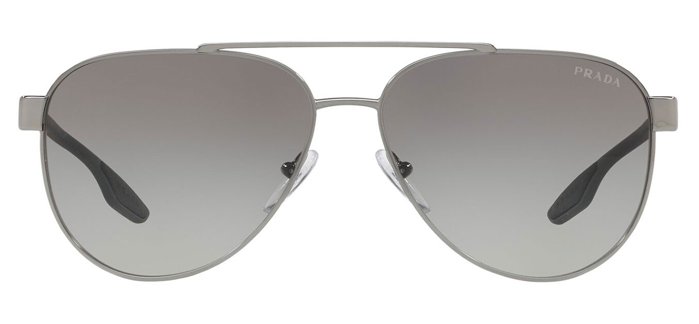 Prada Linea Rossa PS54TS Sunglasses Matte Gunmetal Grey