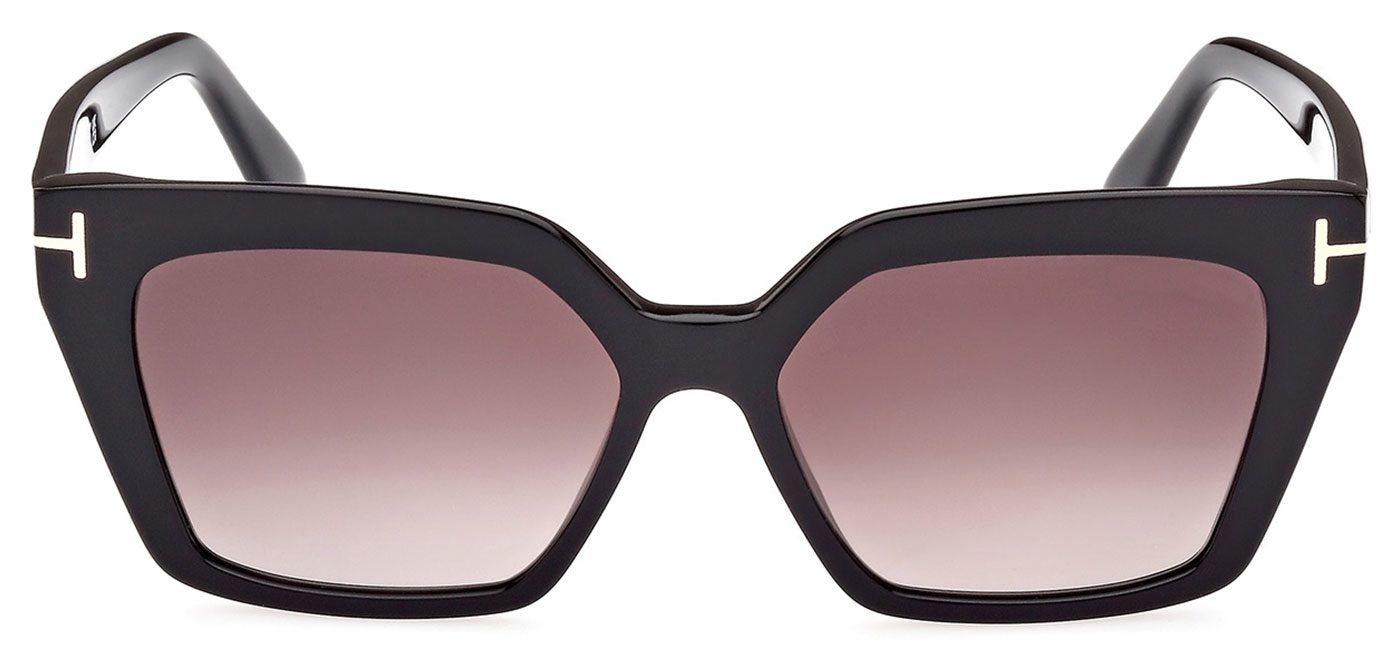 Tom Ford FT1030 Winona Prescription Sunglasses - Shiny Black / Violet ...