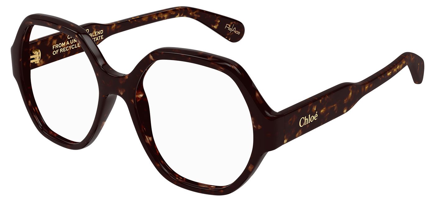 Chloe havana glasses best sale