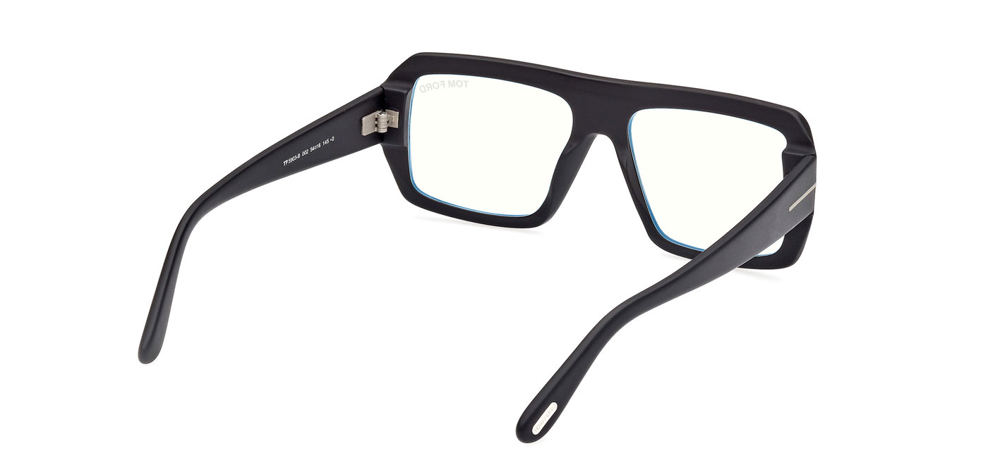 Tom ford matte black hot sale glasses