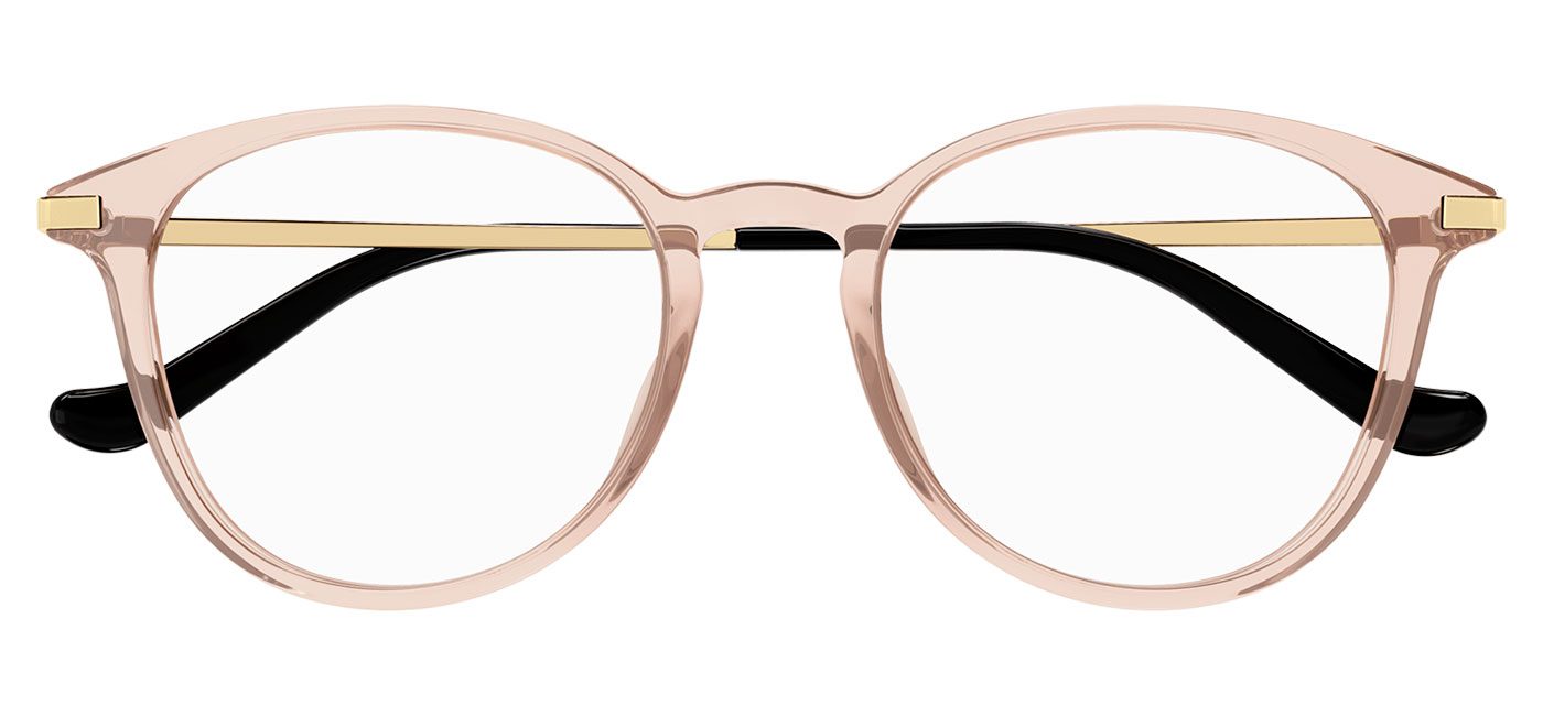 Gucci GG1466OA Glasses - Pink - Tortoise+Black