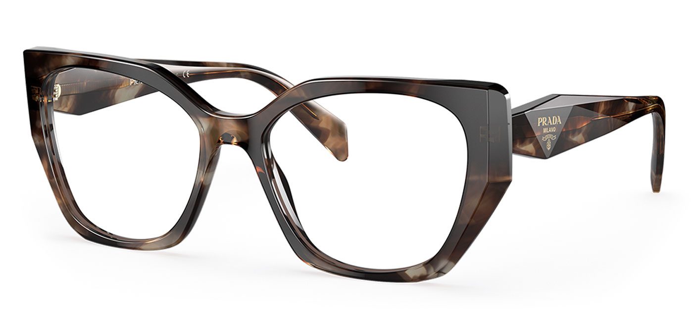 Prada blue tortoise shell glasses best sale