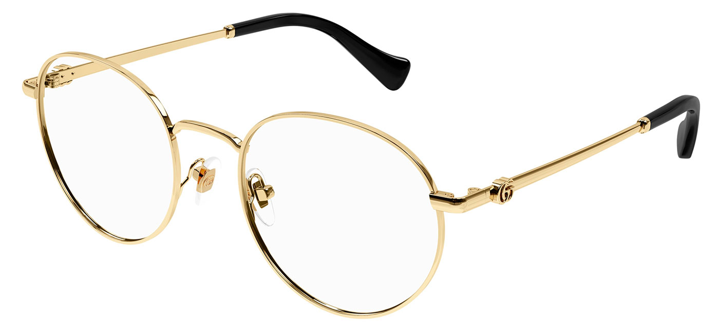 Gucci GG1594O Glasses - Gold - Tortoise+Black