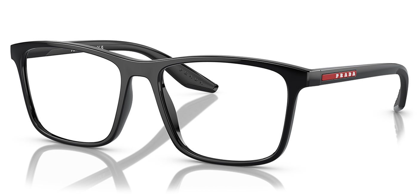 Prada Linea Rossa PS01QV Glasses - Black - Tortoise+Black