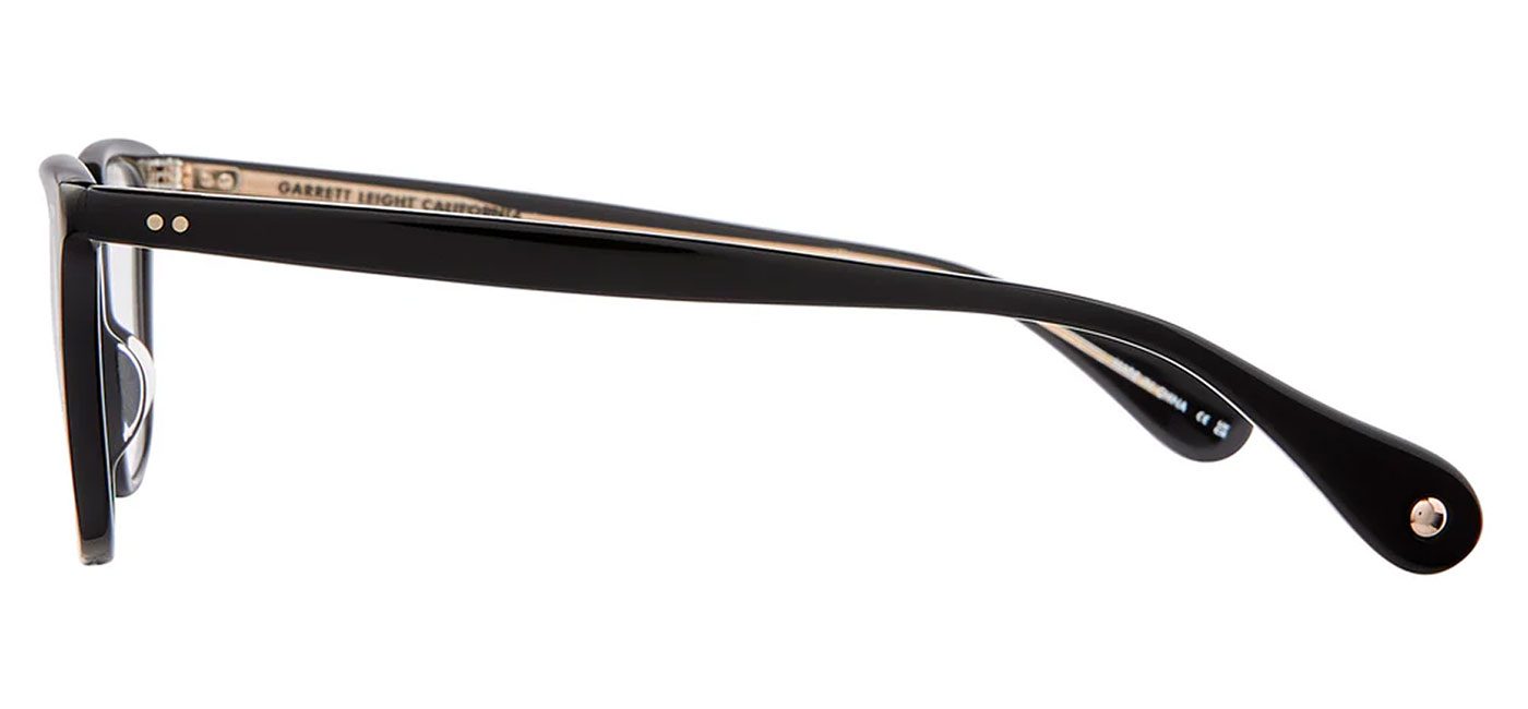 Garrett Leight Monarch Glasses - Black - Tortoise+Black