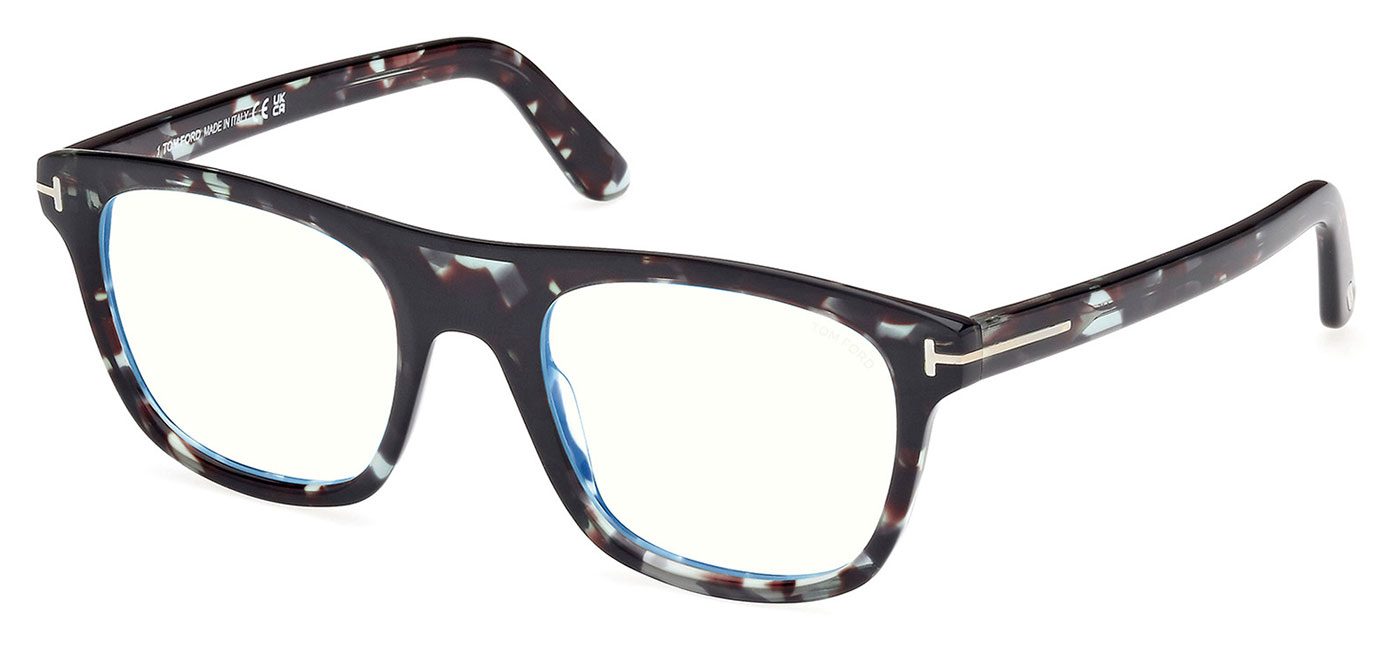 Tom Ford FT5939-B Glasses - Coloured Havana - Tortoise+Black