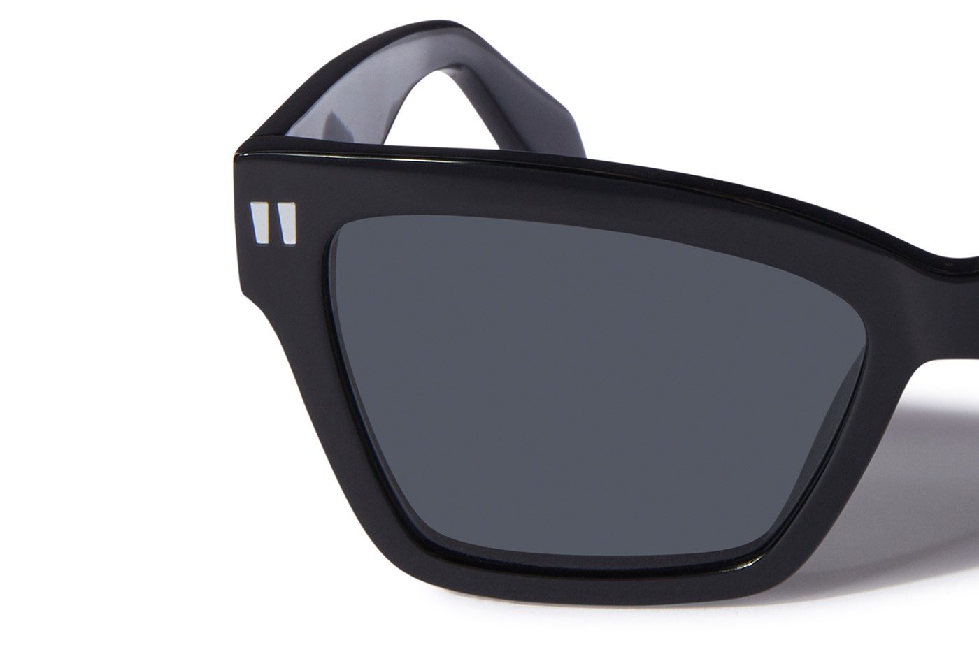 Off-White OERI110 Cincinnati Sunglasses - Black / Dark Grey - Tortoise ...